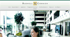Desktop Screenshot of bushellcornish.com.au